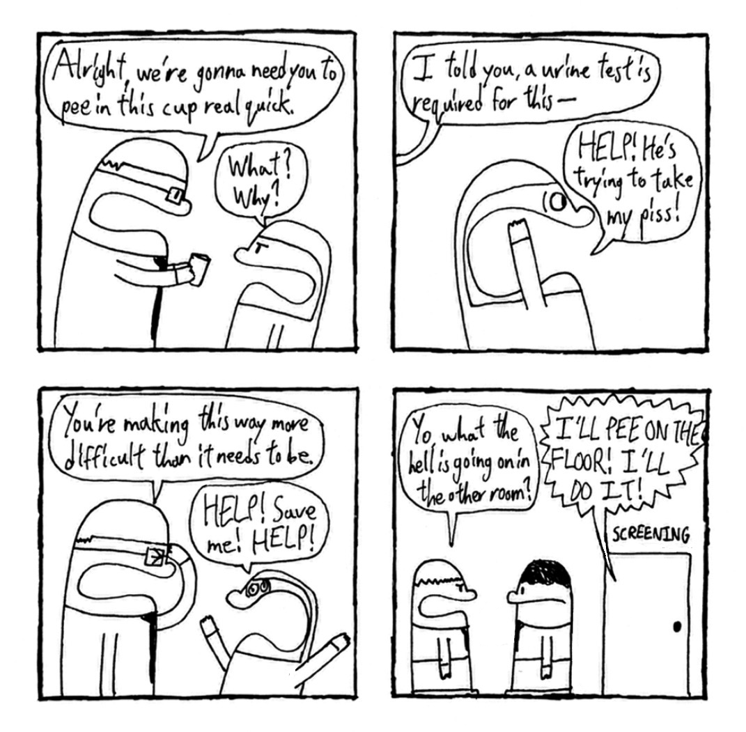 Pee test