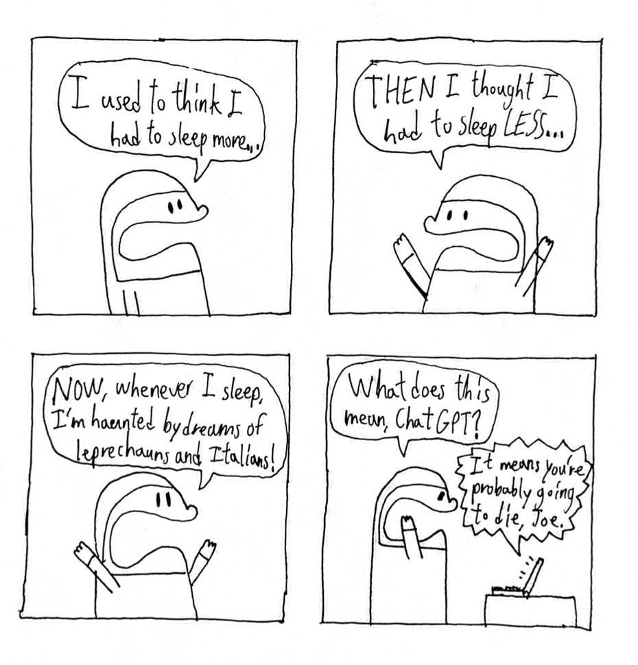 I think people do this in real life